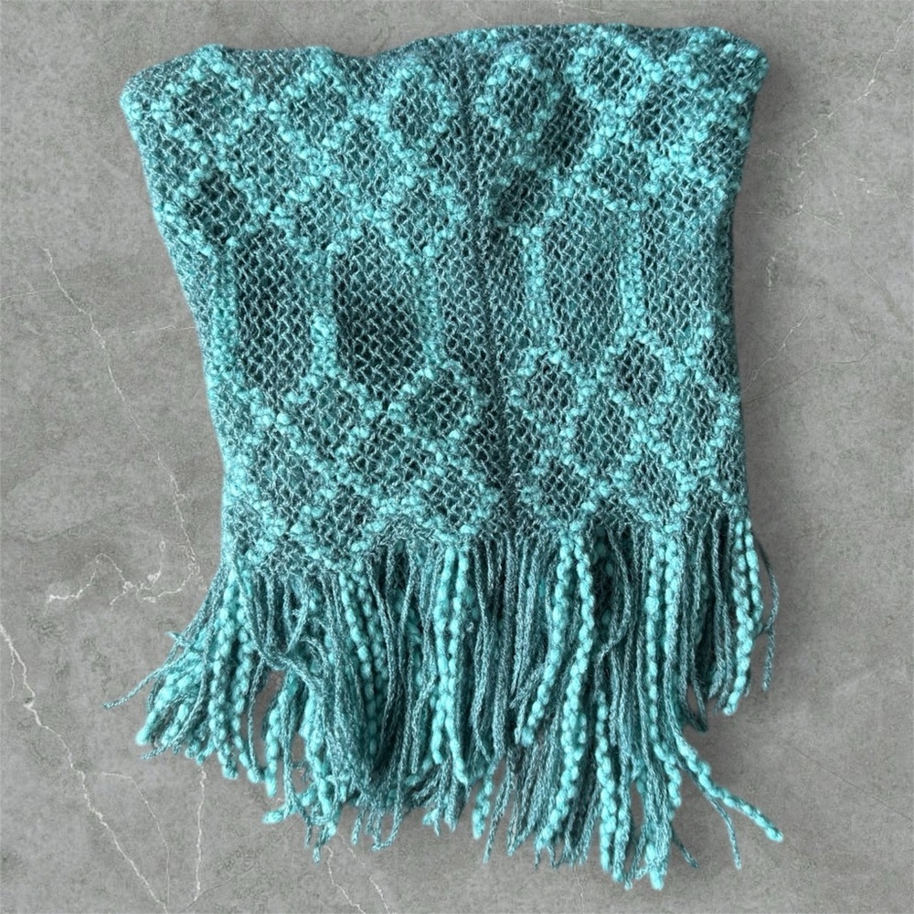 2 for $30 💎Turquoise Boho Infinity Cowl Neck Scarf - Picture 7 of 16